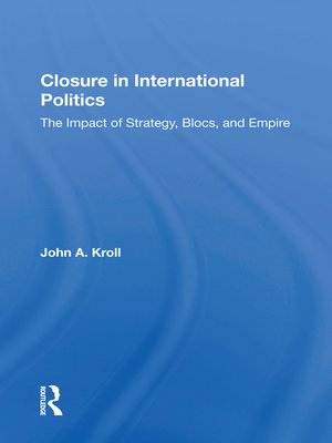 cover image of Closure in International Politics